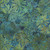 In The Beginning Fabrics Allure Jason Yenter Blue Exotic Flower Blooms Collage