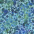 In The Beginning Fabrics Allure Jason Yenter Blue Blooming Floral Berry Vine