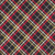 Benartex Holiday Tidings Kanvas Studio Holiday Tidings Plaid Black
