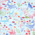 Andover Makower Fabrics Deep Blue Sea Blue Ocean Creatures