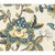 Hamilton Fabrics Kimball Delft Blue Jacobean Floral Print