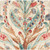 Hamilton Fabrics Worth Suede William Morris Thistle Medallion