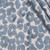 Hamilton Fabrics Bella Sky Blue High Pile Cut Velvet Leopard