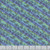 Henry Glass Fabrics Philomena Michelle Yeo Teal Blue Ombre Diagonal
