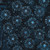 Island Batik Fabrics Jubilee Patriotic Starburst Blue Midnight Blue
