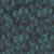 In the Beginning Fabrics Flock Together by Jason Yenter Teal Blue Circle Stitch