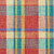 P Kaufmann Fabrics Garfield Plaid Fiesta Orange Blue Yellow Green