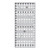 This 8-1/2in x 18-1/2in rectangle ruler is a workhorse. It is the perfect size to span the most popular size of rotary cutting mats.�