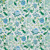P Kaufmann Fabrics Margaux Peacock Jacobean Floral Tree Of Life Blue Green