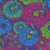 Riley Blake Fabrics Botanic Blast Sew Yeah Purple Carnations 108 Inch Quilt Back