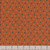 Andover Fabrics Carolina by Jo Morton Orange Leaf Foulard