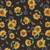 Timeless Treasures Fabrics High Fashion Black Yellow Green Sunflowers and Bees