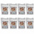 Warm Company Batting Warm & White Cotton Twin Size Quilt Batt 72in x 90in - Box of 8
