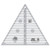 Creative Grids 60 Degree Triangle 8-1/2in Quilt Ruler by Creative Grids USA