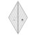 Creative Grids 60 Degree Diamond Ruler by Creative Grids USA