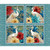 Blank Quilting Fabrics Alabaster Wings Teal Peacock Panel 36