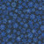 Timeless Treasures Fabric Northern Lights Midnight Blue Snowflakes