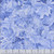 Timeless Treasures Fabrics Ice Winter Scenes Frozen Fallen Leaves Winter, showing a close-up of frosted blue maple leaves with glittery snow-like accents.