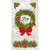 Timeless Treasures Fabrics Joyful Holly Pine Cardinal Bow Wreath Panel Joy