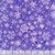 Timeless Treasures Fabrics Tonga Batik Crystal Pearl River Flower Snowflake Purple