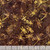 Timeless Treasures Fabrics Tonga Batik Hay Ride Dragonflies Brown Chestnut, fabric featuring a pattern of golden dragonflies and butterflies on a dark, marbled brown background.