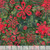 Timeless Treasures Fabrics Tonga Batik Mistletoe Snowflakes Holiday