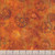 Quilting Treasures Fabrics Steampunk Halloween Desiree Design Pumpkin Orange Gears, fabric with steampunk-inspired orange and brown gears and clock motifs.