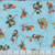 Quilting Treaures Fabrics Cornucopia Harvest Fall Blue Birds