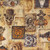 Quilting Treasures Fabrics Jeepers Creepers Dan Morris Tan Halloween Ephemera