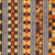 Quilting Treasures Fabrics Jeepers Creepers Dan Morris  Orange Black Geometric Stripe