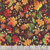 Timeless Treasures Fabrics Harvest Brown Tossed Fall Leaves