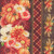 Timeless Treasures Fabrics Harvest Fall Green Brown Orange Harvest Floral Repeating Stripe