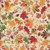 Timeless Treasures Fabrics Harvest Fall Cream Green Brown Tossed Fall Leaves