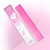 Pink Add-A-Quarter 12 inch Ruler