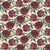 Wilmington Prints Crimson Blooms Beth Grove Peonies All Over Cream Red