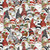 Wilmington Prints Merry Gnome-ments Susan Winget Packed Christmas Elf Gnomes Black Red Green White