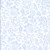Wilmington Prints Sweet Cherry Anne Rowan Tonal Floral White Blue, a fabric featuring a delicate blue floral pattern on a white background.