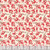 Wilmington Prints Cardinal Celebration Katrina Pete Winter Berries Cream Red