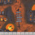 Wilmington Prints Moonlit Manor Lisa Jane Smith Spooky Haunted Houses Orange Black