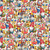 Timeless Treasures Fabrics Hippie Gnomes Multi Packed Hippie Gnomes