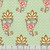 Andover Fabrics Holbrook by Max & Louise Green Indienne Flower Sprig on Trellis