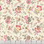 Andover Fabrics Holbrook by Max & Louise Pink Cream Vining Wildflowers, close-up of fabric with pink, cream, yellow, and green floral and nature-inspired pattern. Andover Fabrics Holbrook by Max & Louise Pink Cream Vining Wildflowers, close-up of fabric with pink, cream, yellow, and green floral and nature-inspired pattern.