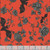 Andover Fabrics Phantasm by Libs Elliott Orange Bat Flowers