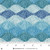Henry Glass Fabrics Crochet 118 Inch Quilt Back City Art Studio Blue Shell Stitch