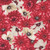 Wilmington Prints Scarlet Dreams 108 Inch Wide Quilt Back Red Cream Packed Flowers