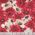<p>Wilmington Prints Scarlet Dreams 108 Inch Wide Quilt Back Red Cream Packed Flowers</p>