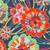 FreeSpirit Fabrics Festival by Odile Bailloeul Rosettes Blue