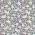 FreeSpirit Fabrics Graywork by Tula Pink Best Buds Fog Grey 108 Inch Wide Quilt Back