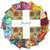  FreeSpirit Fabrics Festival by Odile Bailloeul Layer Cake Ten Inch Charms