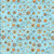 Quilting Treasures Fabrics Bohemian Sunrise by Dan Morris Aqua Blue Stars, fabric with a vibrant pattern of multicolored stars of various sizes on a light blue background.